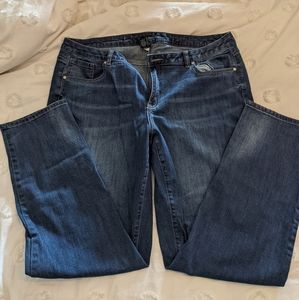 Straight leg jeans